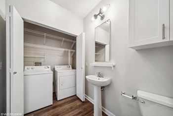 In-home washer & dryer