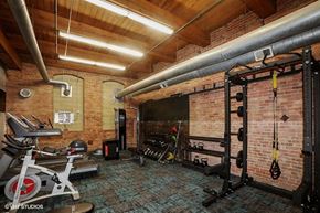 Chicago apartment for rent - Updated gym with diverse equipmentat Carriage House Lofts, Chicago, 60605