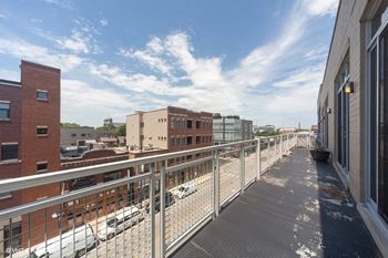 Large balcony