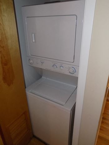 Interiors-in-home washer and dryer