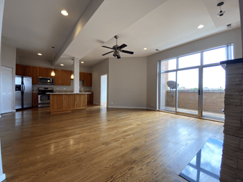 Floor to ceiling windows