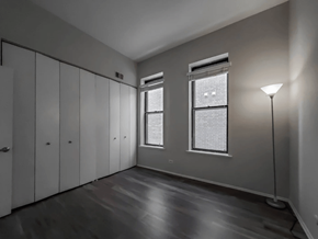Chicago apartment for rent - Grey Bedroom with Massive Closets