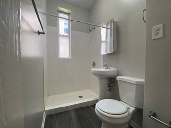 Renovated bathroom