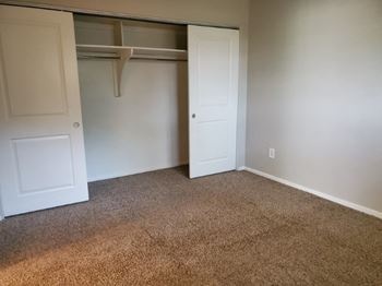 Ample closet space