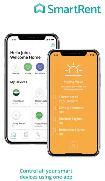 Smart home technology with smartrent