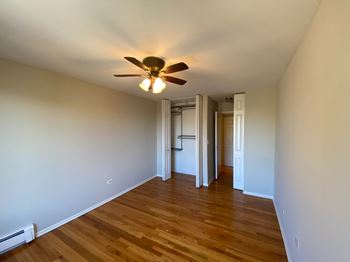 Ceiling fans in bedrooms