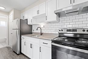 Denver apartment for rent - Effortlessly functional—streamlined counter space and crisp cabinetry keep things clean and modern at 1303 Columbine in Denver, CO
