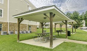 Williamsburg apartment for rent - Covered Picnic Grilling Area
