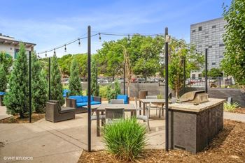 Outdoor seating area