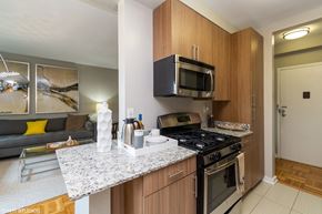 Alexandria apartment for rent - One bedroom model kitchen at Bridgeyard in Alexandria, VA