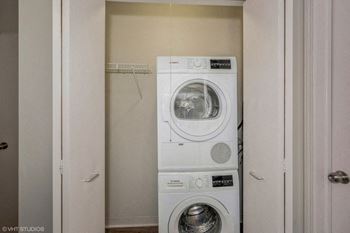 Washer and dryer in apartment