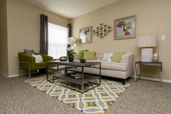 Stain resistant berber-style carpeting