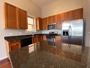 Chicago apartment for rent - Stunning granite countertops in the large kitchen space