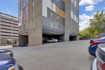 Controlled access parking garage