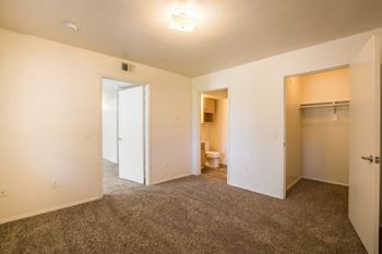 Bedroom with private bathroom