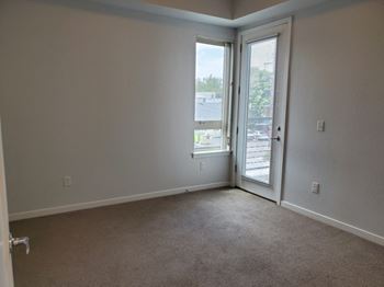 Plush carpet in bedrooms