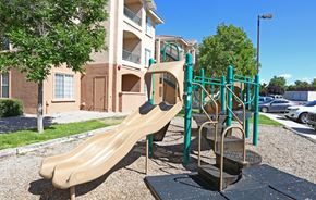 Albuquerque apartment for rent - A playground with a slide at Canon de Arrowhead in Albuquerque, New Mexico