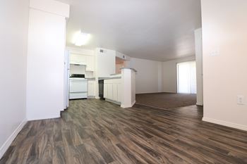 Vinyl plank faux wood flooring