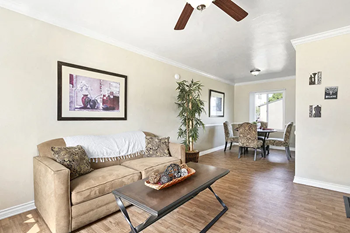 Spacious one, two and three bedroom floorplans