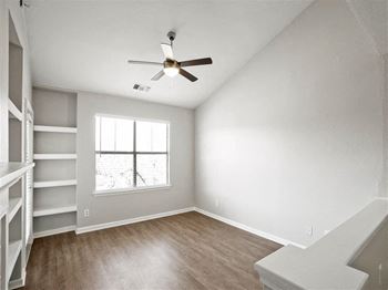 Built-in bookshelves & desks*