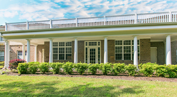 Large community patio