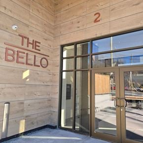 Dartmouth apartment for rent - The entrance to a building called The Bello.