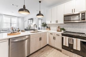 Huntsville apartment for rent - quartz countertops, stainless steel appliances