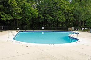 Westland apartment for rent - a swimming pool with trees in the background