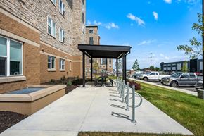 Brooklyn Park apartment for rent - Bike Racks at Decatur Landing I & II, Minnesota, 55445