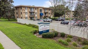 Brooklyn Park apartment for rent - the building where the hotel is located at Villa Del Coronado Apartments, Brooklyn Park, MN