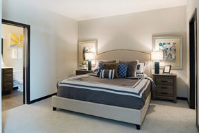 St Louis Park apartment for rent - Master Bedroom With Attached Bathroom at The Shoreham, Minnesota