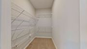 Long Lake apartment for rent - Large closet with wire shelving