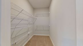 Long Lake apartment for rent - Large closet with wire shelving