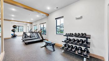 State-of-the-art fitness center