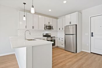 A modern kitchen
