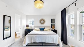 Champlin townhouse for rent - King Size Bedroom at Field and Grove Townhomes of Champlin, Minnesota, 55316