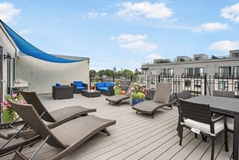 Terrace of a condo