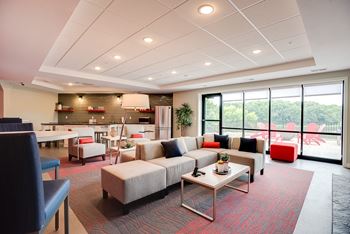 Clubhouse lounge area