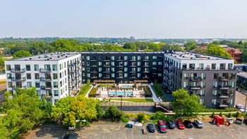 Aerial exterior view
