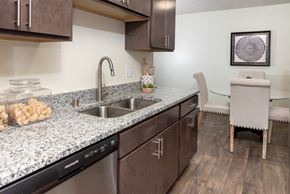 Burnsville apartment for rent - Functional Kitchen at Burnsville Parkway Apartments, Burnsville, Minnesota