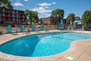 West Saint Paul apartment for rent - outdoor pool with sundeck and lounge chairs
