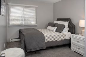 Chaska apartment for rent - 2 bedroom 1 bath - 2nd bedroom with queen bed and nightstand