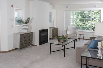 Inver Grove Heights apartment for rent - a living room with a couch and a table