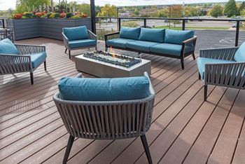 Rooftop deck