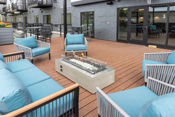 Rooftop lounge