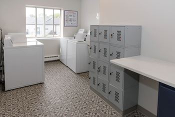 Laundry facilities on every floor