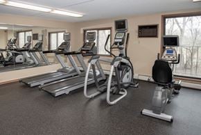 St Louis Park apartment for rent - Gym with treadmills at Joppa Lane Apartments, St Louis Park