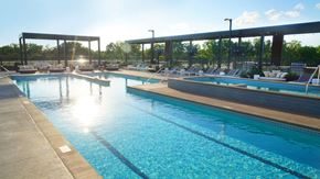 Minneapolis apartment for rent - Sparkling Pool at The Mezz at West Lake Quarter, Minneapolis Minnesota