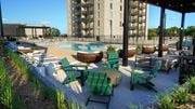 Minneapolis apartment for rent - Poolside Lounge at The Original at West Lake Quarter, Minneapolis, 55416