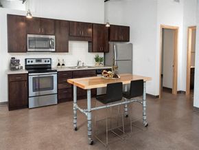 Minneapolis apartment for rent - Eat In Kitchen at Gurley Lofts, Minneapolis, MN 55401